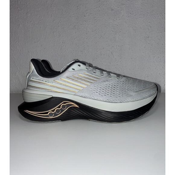 Saucony Endorphin Shift 3 Running Shoe Mens Size 8.5 Gray Athletic Gym Sneakers - Picture 1 of 8